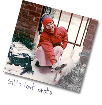 Gili's last photo